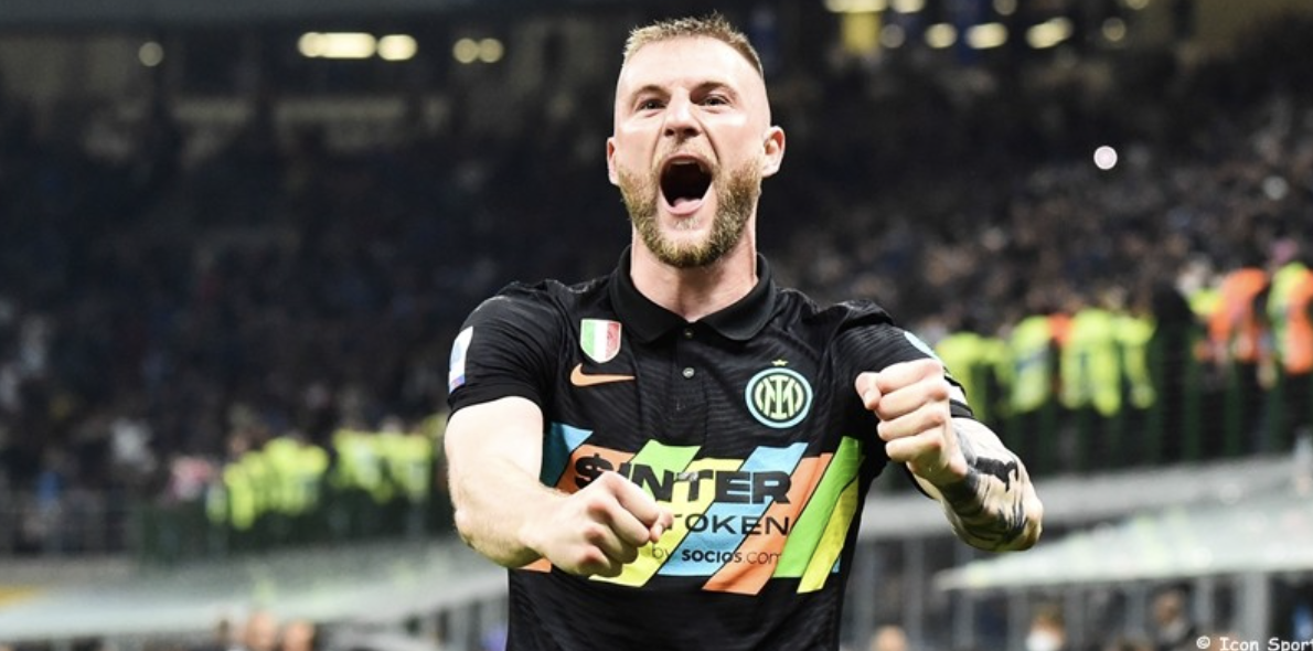Football player Milan Skriniar